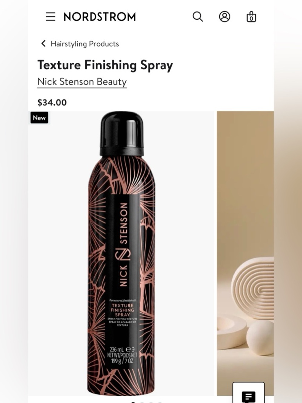 Brand new Nick Stenson texture finishing spray
